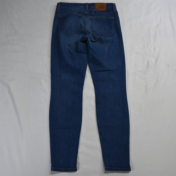 J.CREW 26 Mid Rise Skinny Medium Wash Stretch Denim Womens Jeans - Picture 7 of 7